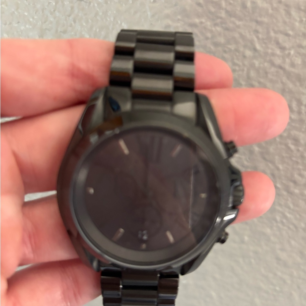 Black Michael Kors men’s style watch - Picture 2 of 5